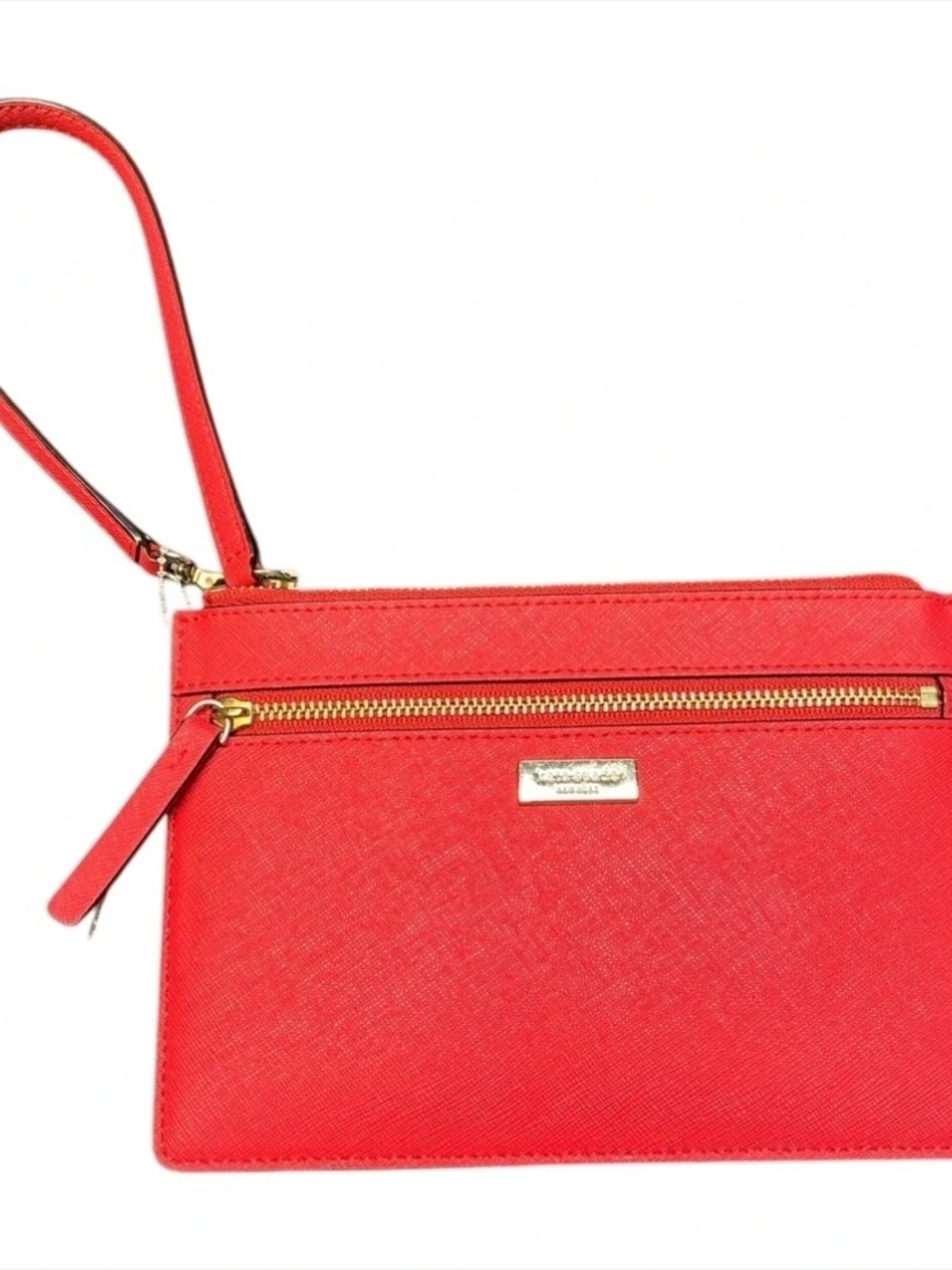 KARE SPADE NEW YORK Lucy Hot Pink Wristlet/Clutch